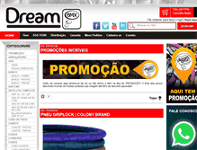 Tablet Screenshot of dreambmx.com.br